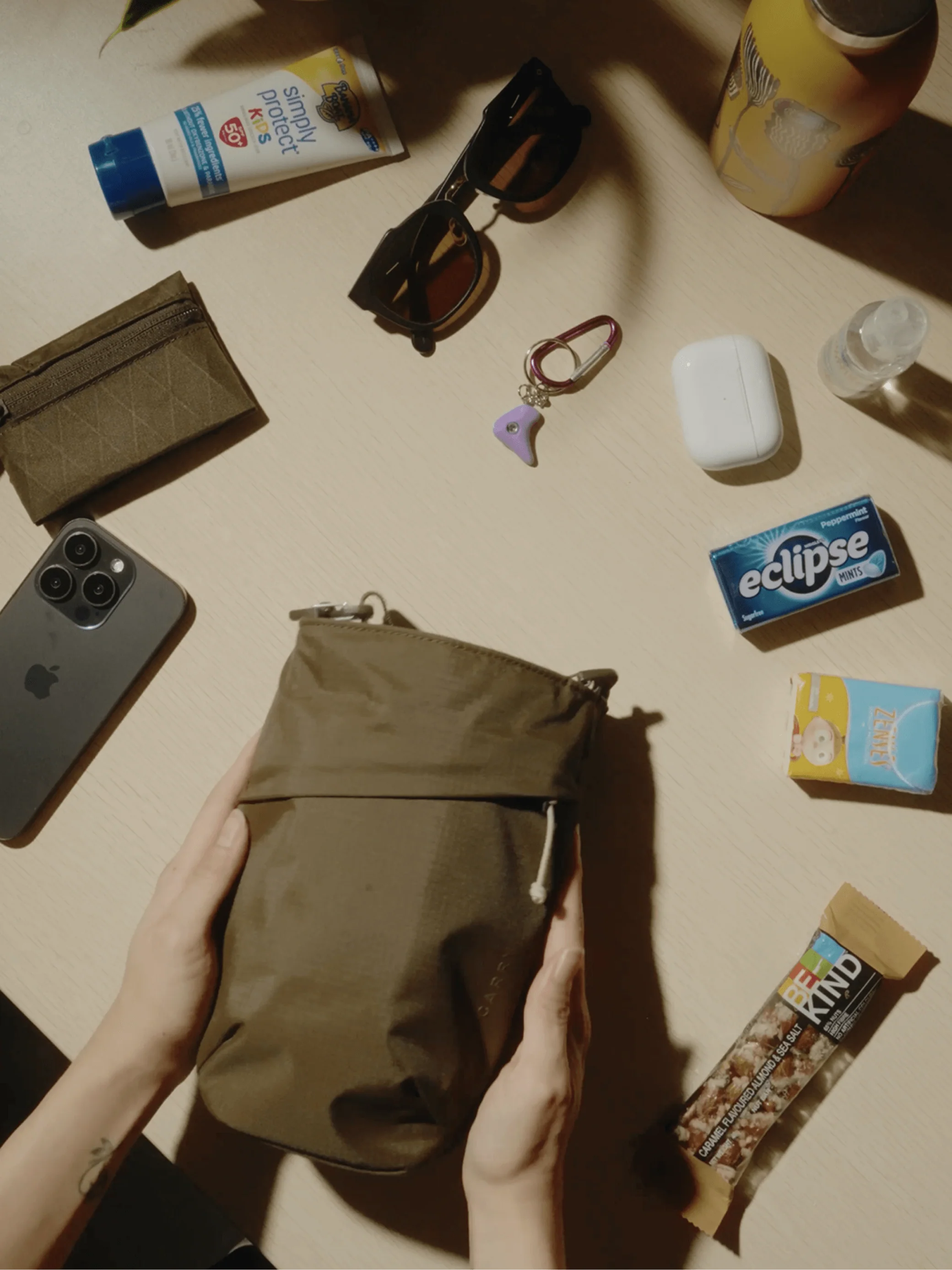 Bottle Sling Ripstop Olive - Image 3